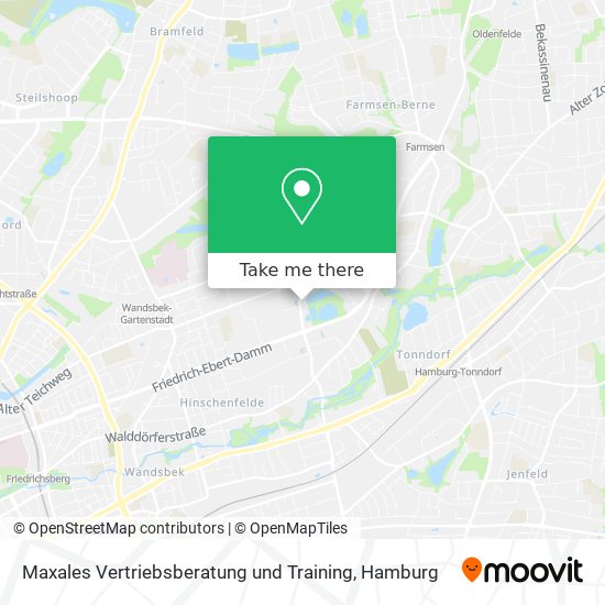 Карта Maxales Vertriebsberatung und Training