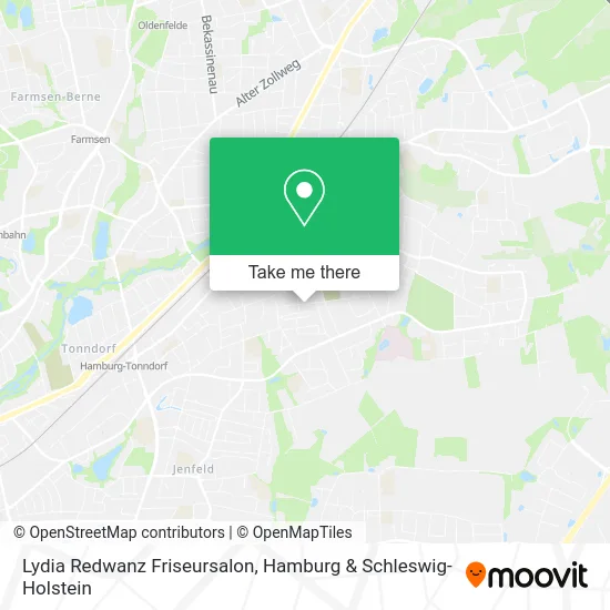 Карта Lydia Redwanz Friseursalon