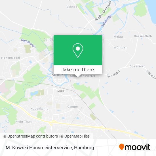 M. Kowski Hausmeisterservice map