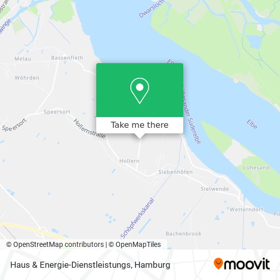 Haus & Energie-Dienstleistungs map