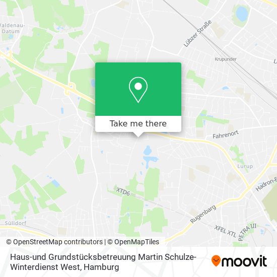 Карта Haus-und Grundstücksbetreuung Martin Schulze-Winterdienst West