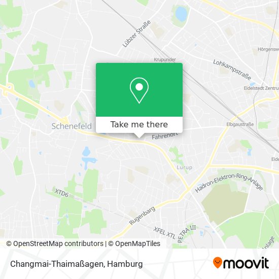 Changmai-Thaimaßagen map