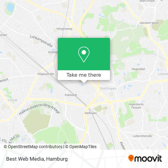 Best Web Media map