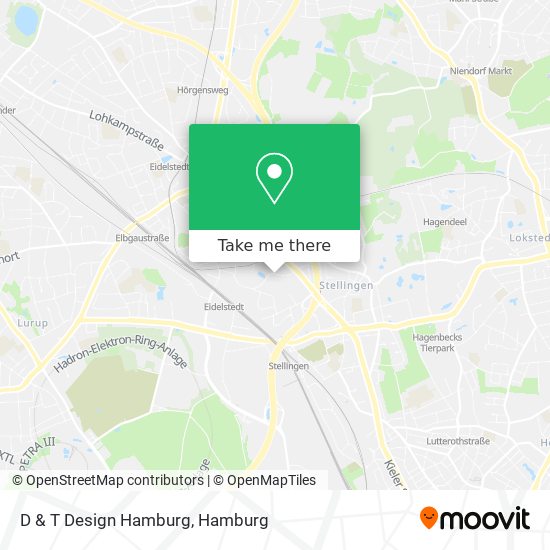 Карта D & T Design Hamburg