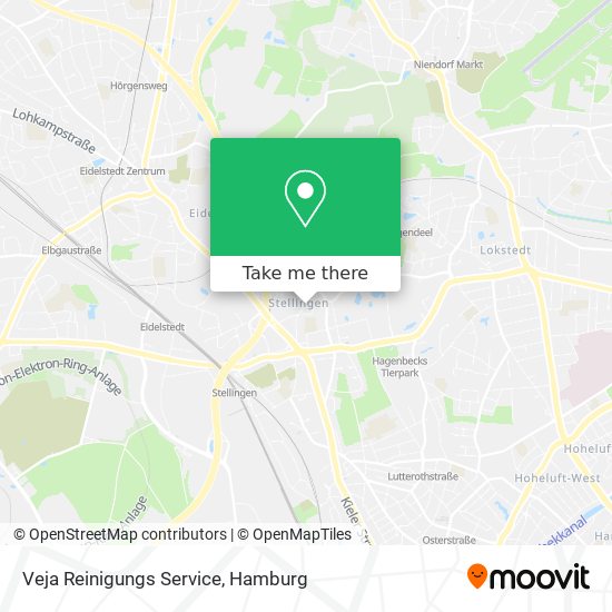 Veja Reinigungs Service map