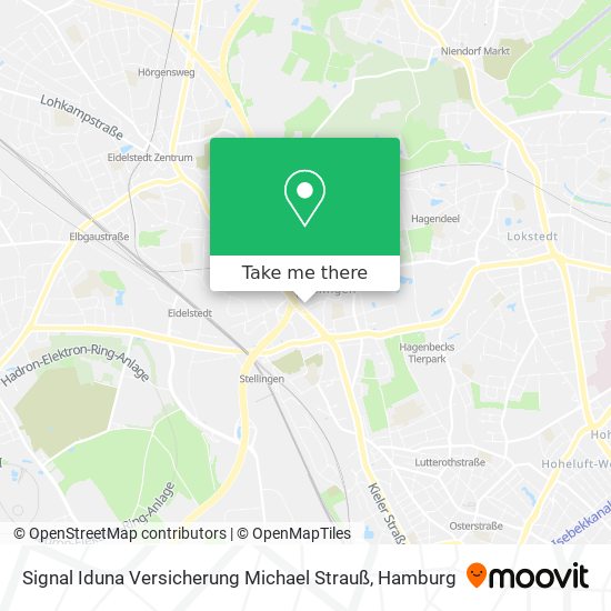 Signal Iduna Versicherung Michael Strauß map