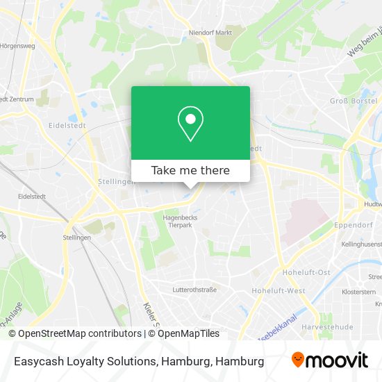 Карта Easycash Loyalty Solutions, Hamburg