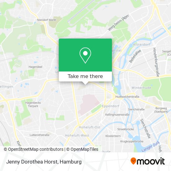 Jenny Dorothea Horst map