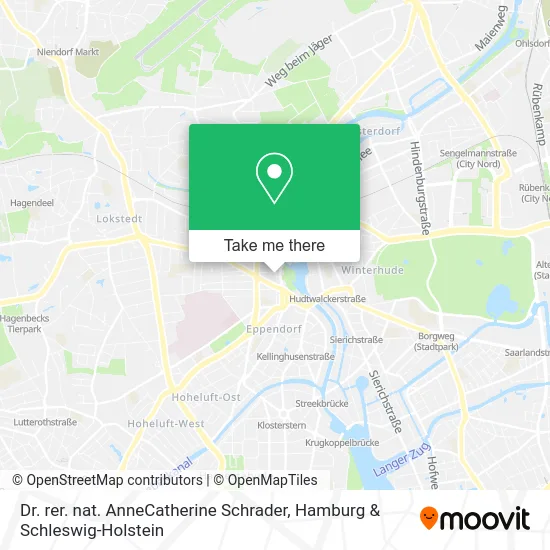 Карта Dr. rer. nat. AnneCatherine Schrader