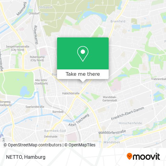 NETTO map