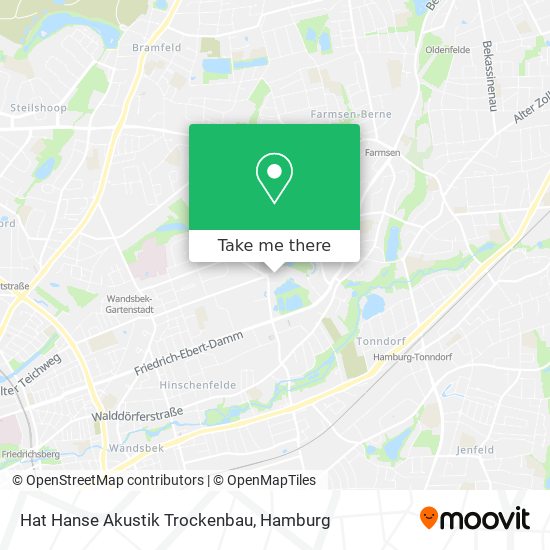Карта Hat Hanse Akustik Trockenbau
