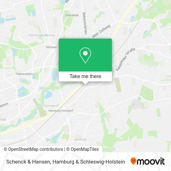 Карта Schenck & Hansen