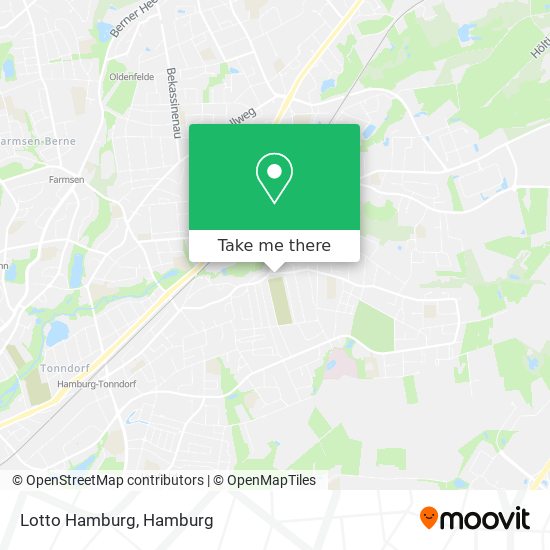 Lotto Hamburg map