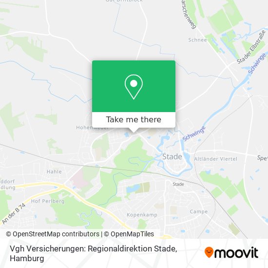 Vgh Versicherungen: Regionaldirektion Stade map