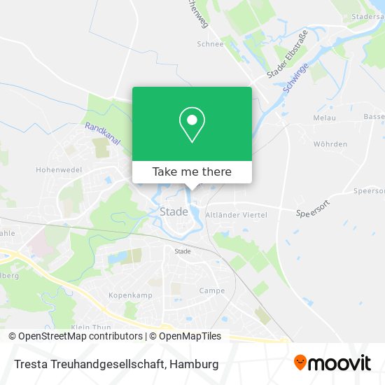 Tresta Treuhandgesellschaft map