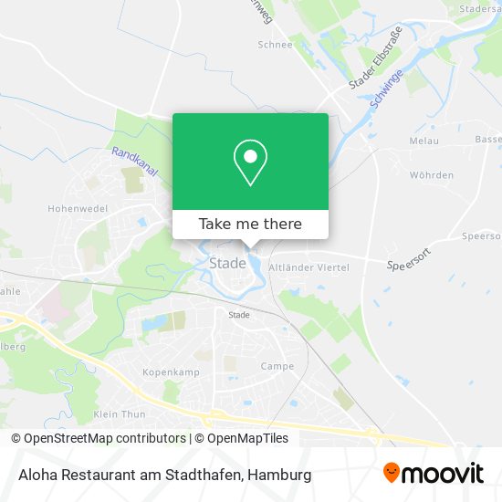 Aloha Restaurant am Stadthafen map