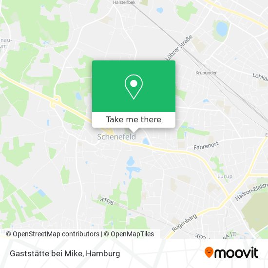 Gaststätte bei Mike map