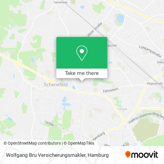 Wolfgang Bru Versicherungsmakler map