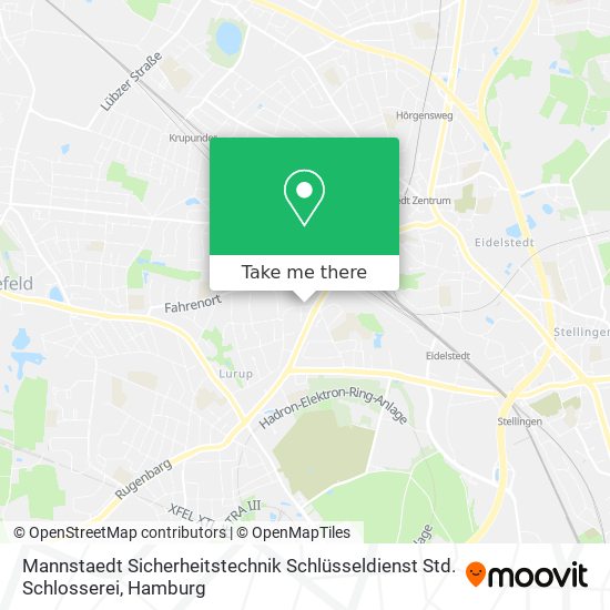 Карта Mannstaedt Sicherheitstechnik Schlüsseldienst Std. Schlosserei