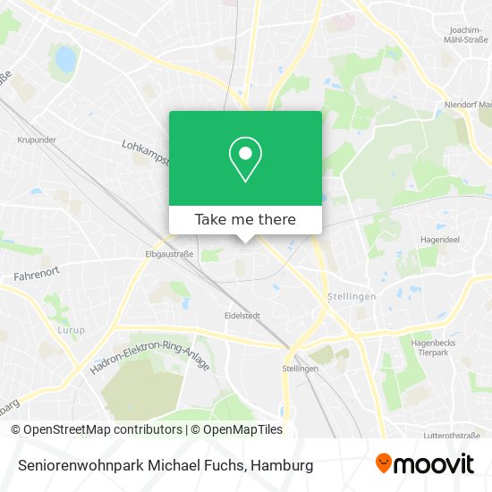 Seniorenwohnpark Michael Fuchs map