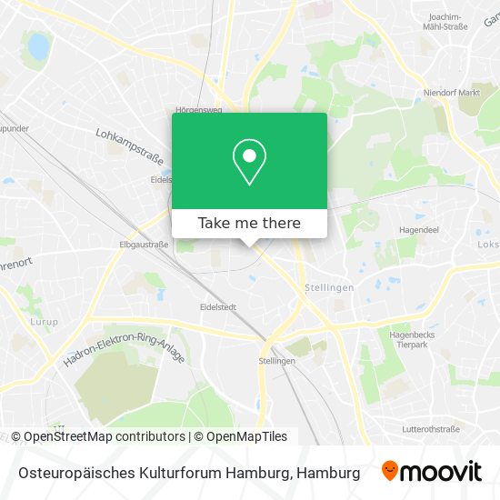 Osteuropäisches Kulturforum Hamburg map