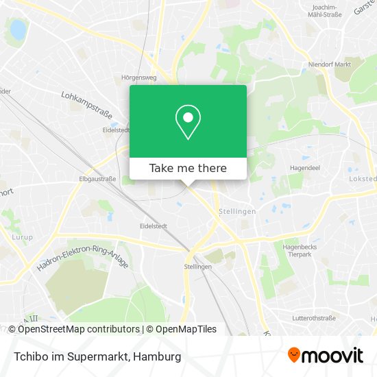 Tchibo im Supermarkt map