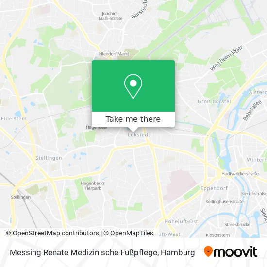 Карта Messing Renate Medizinische Fußpflege