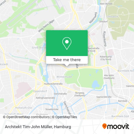 Architekt Tim-John Müller map