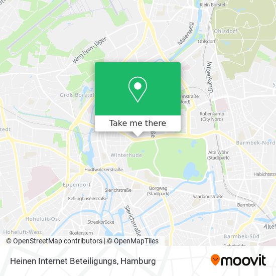 Heinen Internet Beteiligungs map