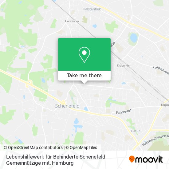 Lebenshilfewerk für Behinderte Schenefeld Gemeinnützige mit map