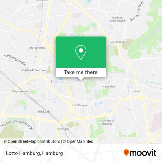 Lotto Hamburg map