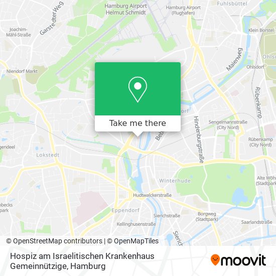 Hospiz am Israelitischen Krankenhaus Gemeinnützige map