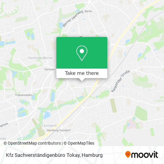 Kfz Sachverständigenbüro Tokay map