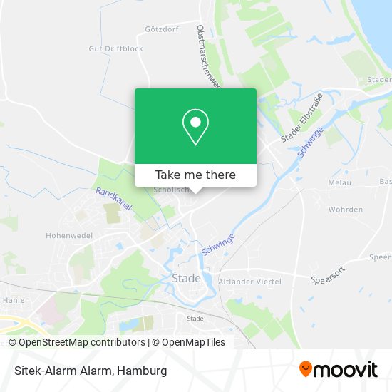 Sitek-Alarm Alarm map