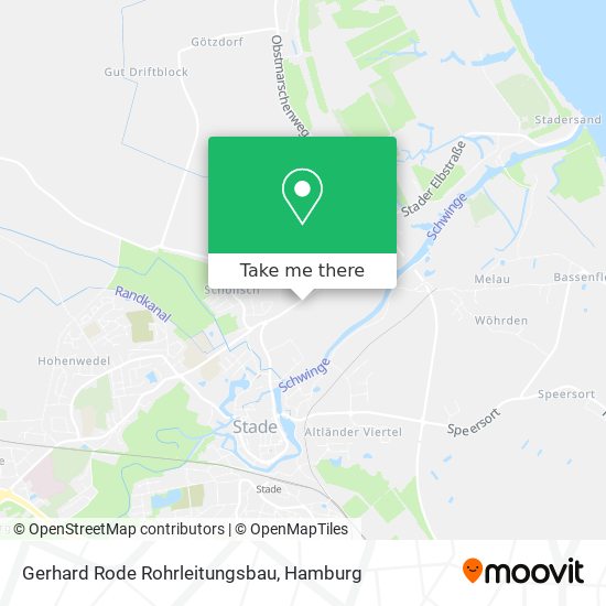 Gerhard Rode Rohrleitungsbau map