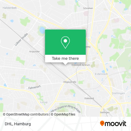 DHL map