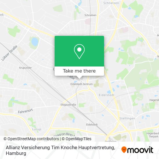 Allianz Versicherung Tim Knoche Hauptvertretung map