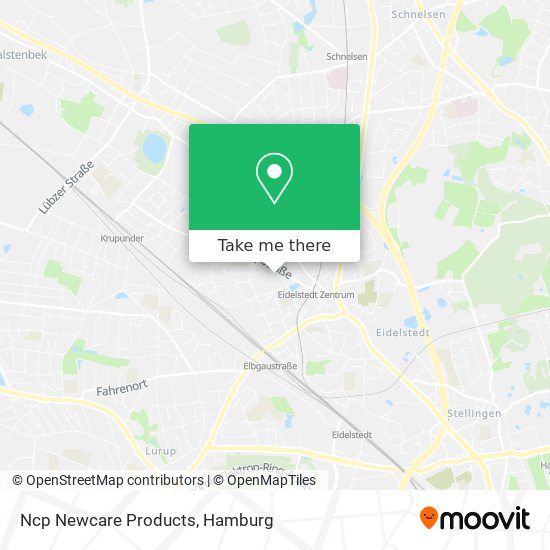 Ncp Newcare Products map