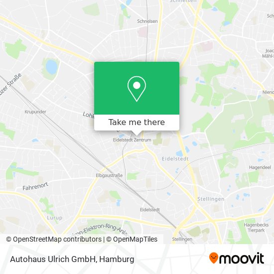 Autohaus Ulrich GmbH map