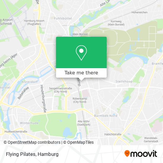 Flying Pilates map