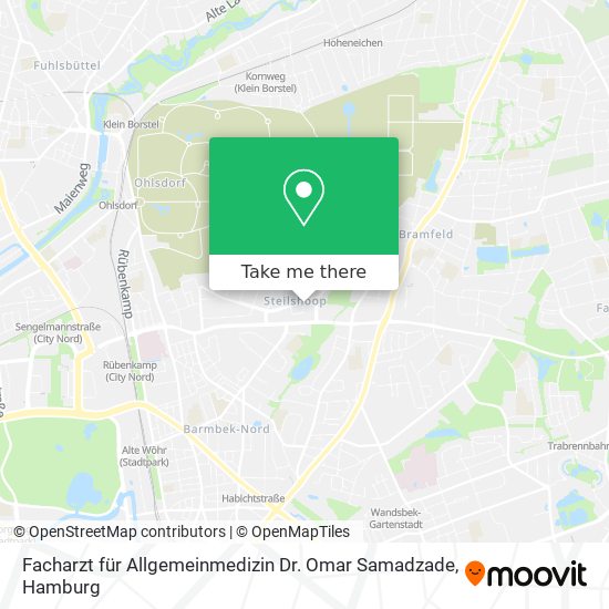 Facharzt für Allgemeinmedizin Dr. Omar Samadzade map