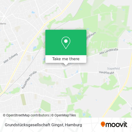 Grundstücksgesellschaft Gingst map
