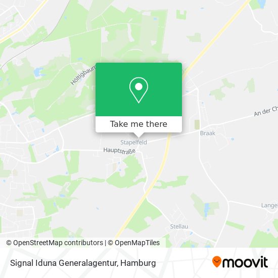 Signal Iduna Generalagentur map