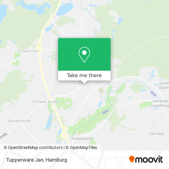 Карта Tupperware Jan