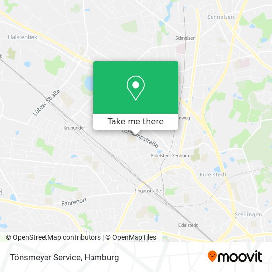 Tönsmeyer Service map