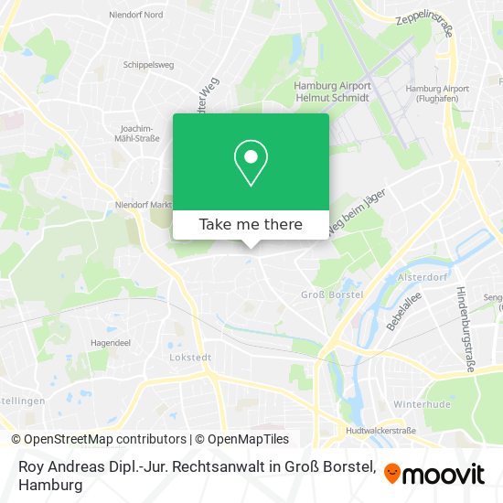 Roy Andreas Dipl.-Jur. Rechtsanwalt in Groß Borstel map