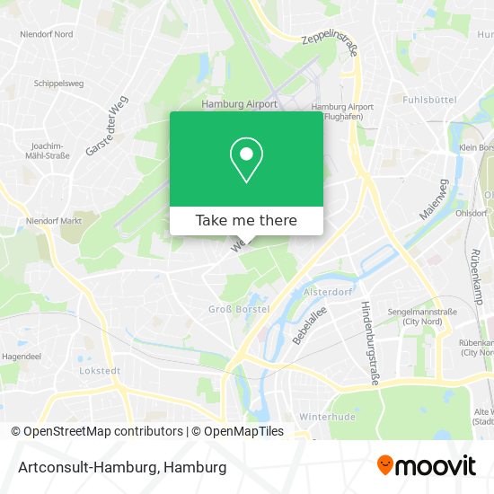 Artconsult-Hamburg map