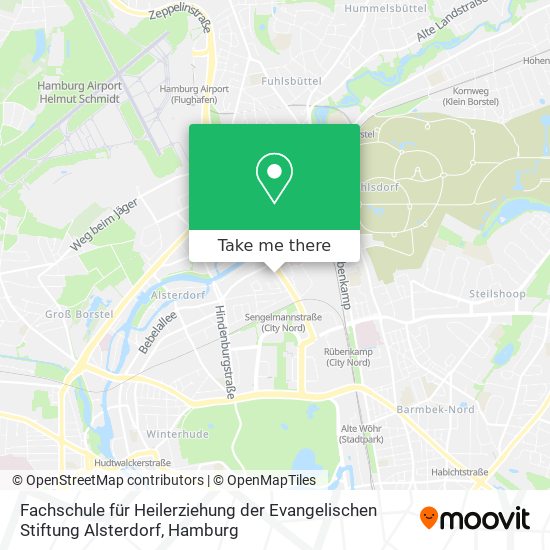 Fachschule für Heilerziehung der Evangelischen Stiftung Alsterdorf map