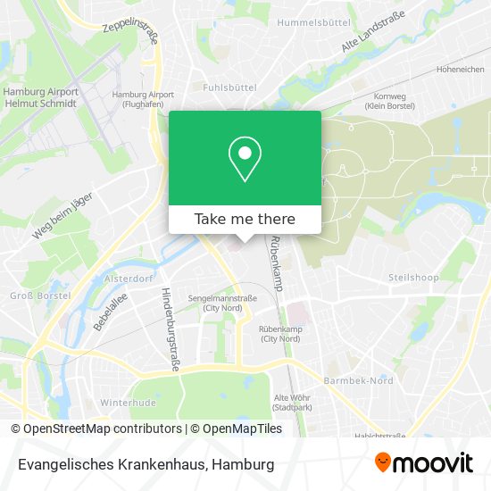 Evangelisches Krankenhaus map