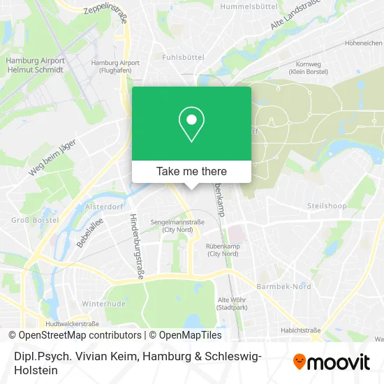 Карта Dipl.Psych. Vivian Keim